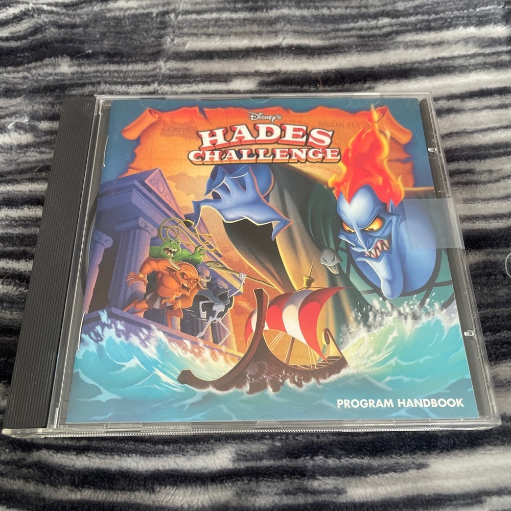 Hades Challenge PC CD Disney Interactive HERCULES Strategy Arcade Adventure Game